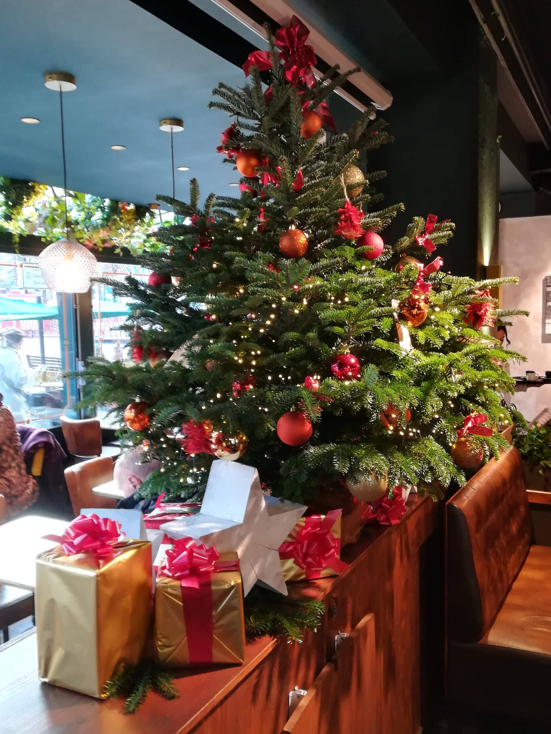 Sapin de Noël dans une entreprise