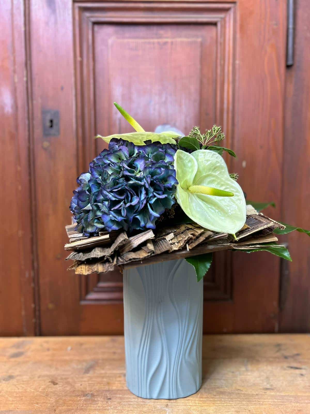 Bouquet de fleur en pot