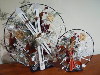 Cadeau de création en fleurs séchées