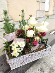 composition de fleurs
