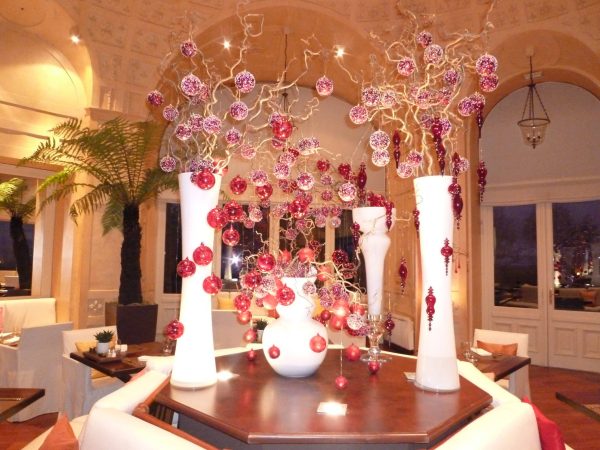 Décoration d'un hall d'hôtel