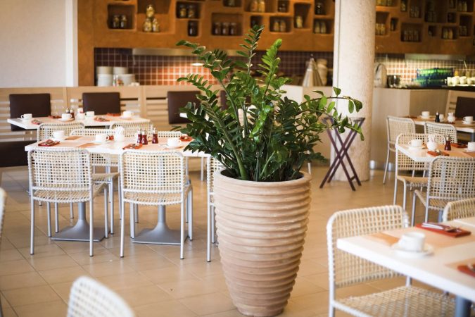 Décoration d'une salle de restaurant